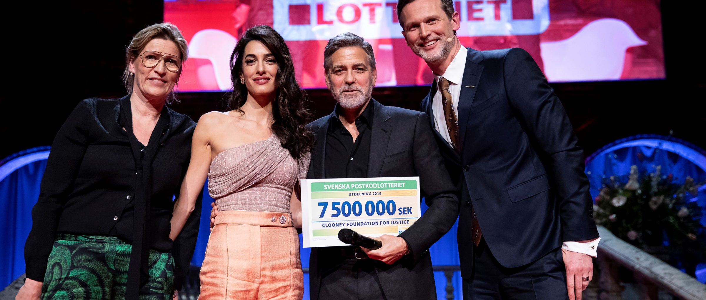 postkodstiftelsen-7-5-million-sek-to-clooney-foundation-for-justice